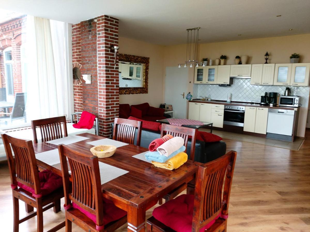 Apartamento Alte Schule Waddens Butjadingen Exterior foto