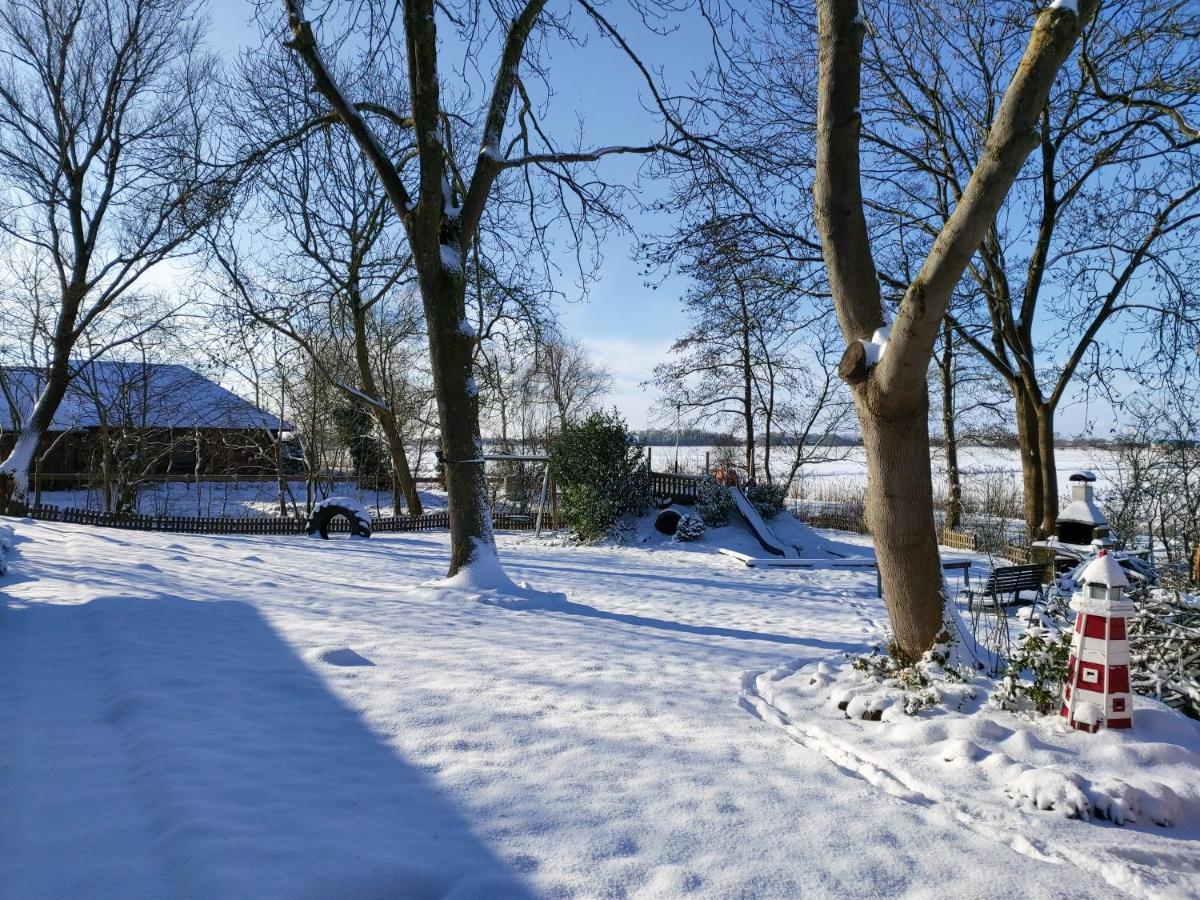 Apartamento Alte Schule Waddens Butjadingen Exterior foto