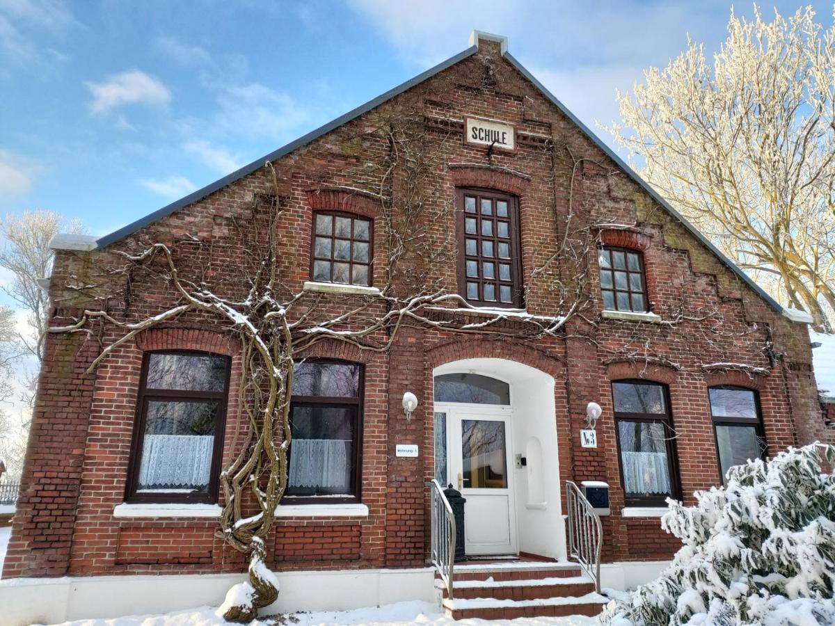 Apartamento Alte Schule Waddens Butjadingen Exterior foto