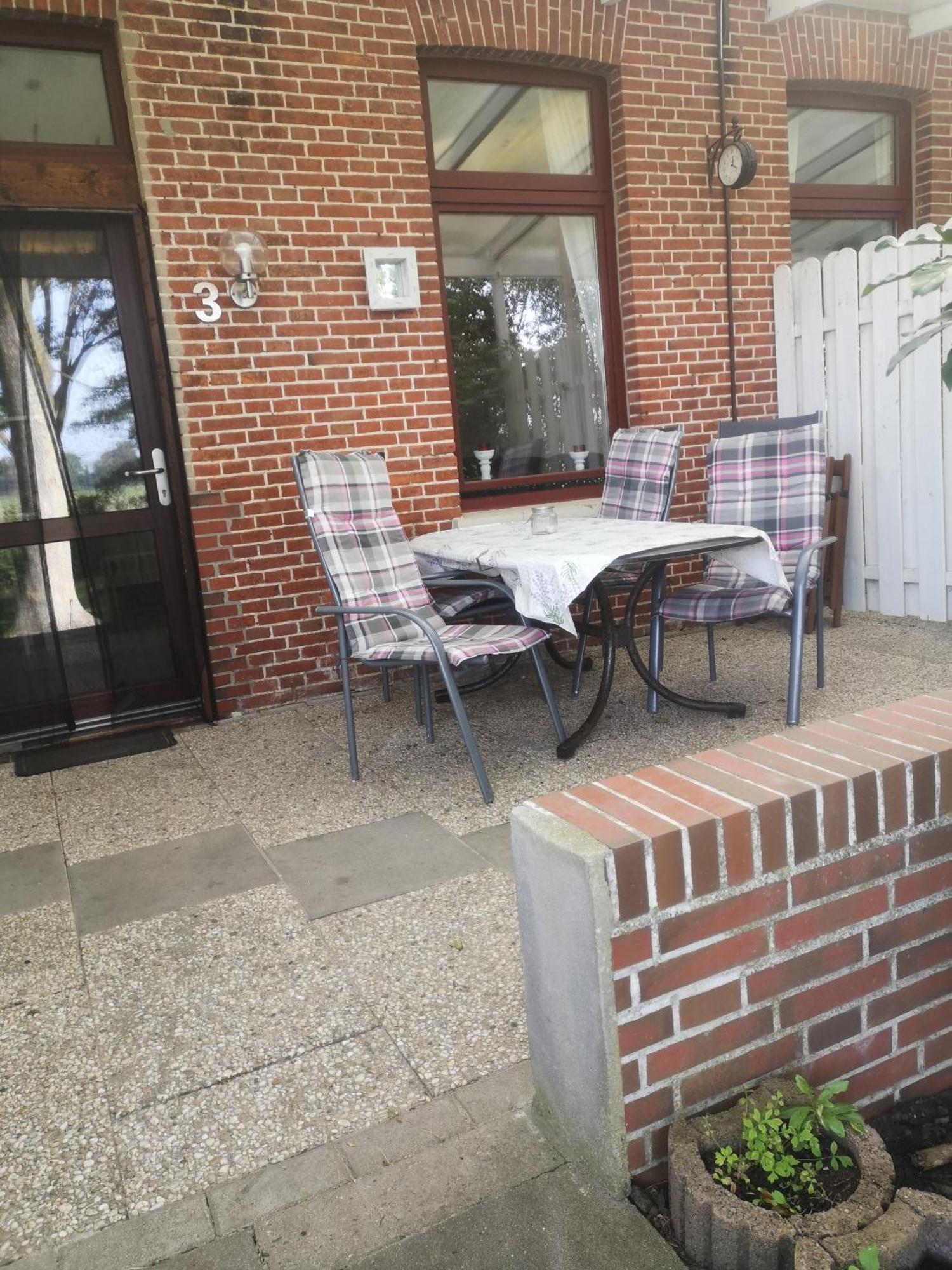 Apartamento Alte Schule Waddens Butjadingen Exterior foto